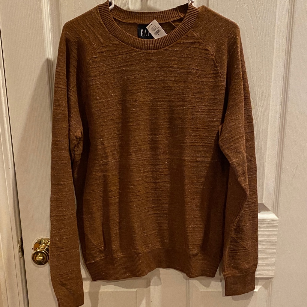 Gap Womens Tan Crewneck Sweater 714